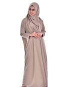 Nude Silk Crepe Prayer Lebas