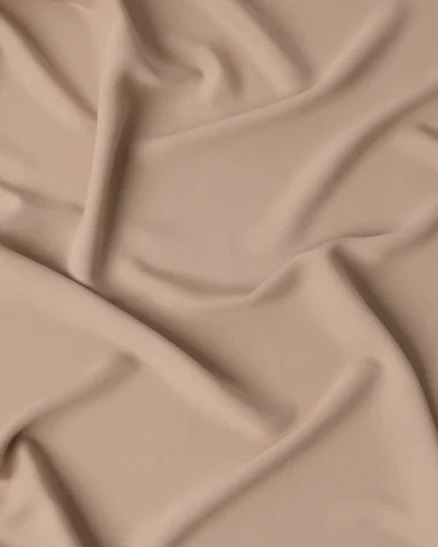 Silk Crepe Fabric – Soft Beige